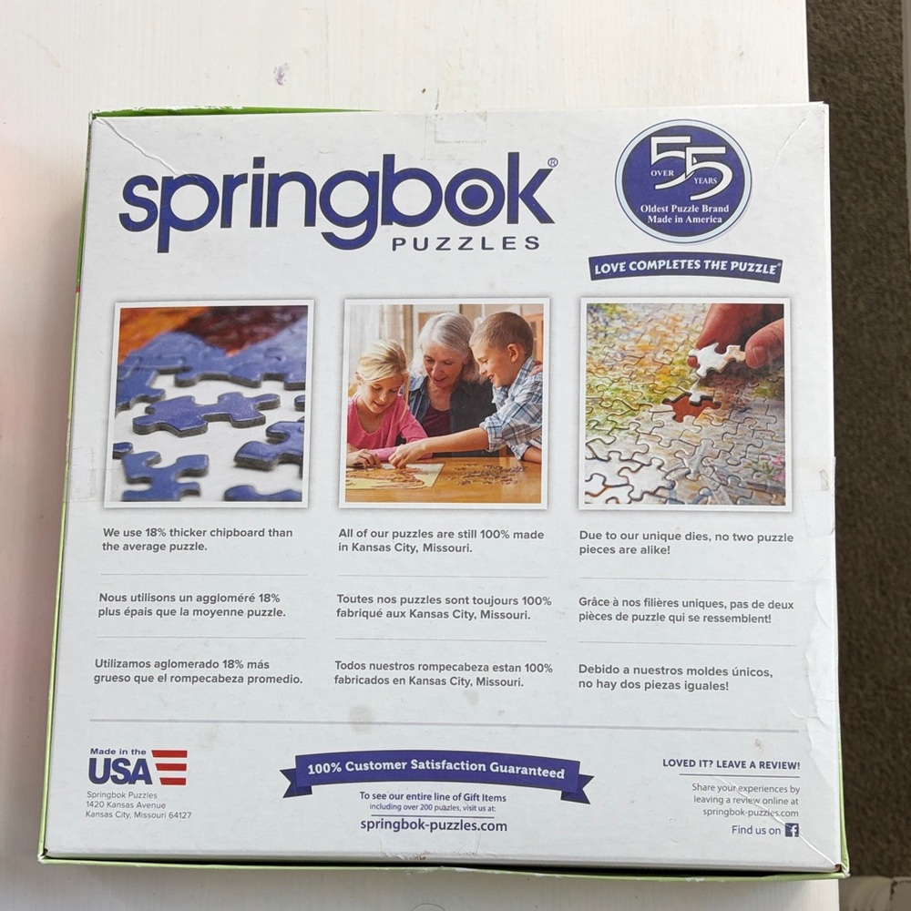 Springbok Colorful Cake Pops Puzzle. 1000 pieces. - Picture 2 of 5